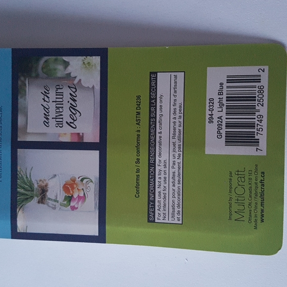 Glass Paint Fineliner Marker 3ml (Light Blue) - Picture 10 of 10